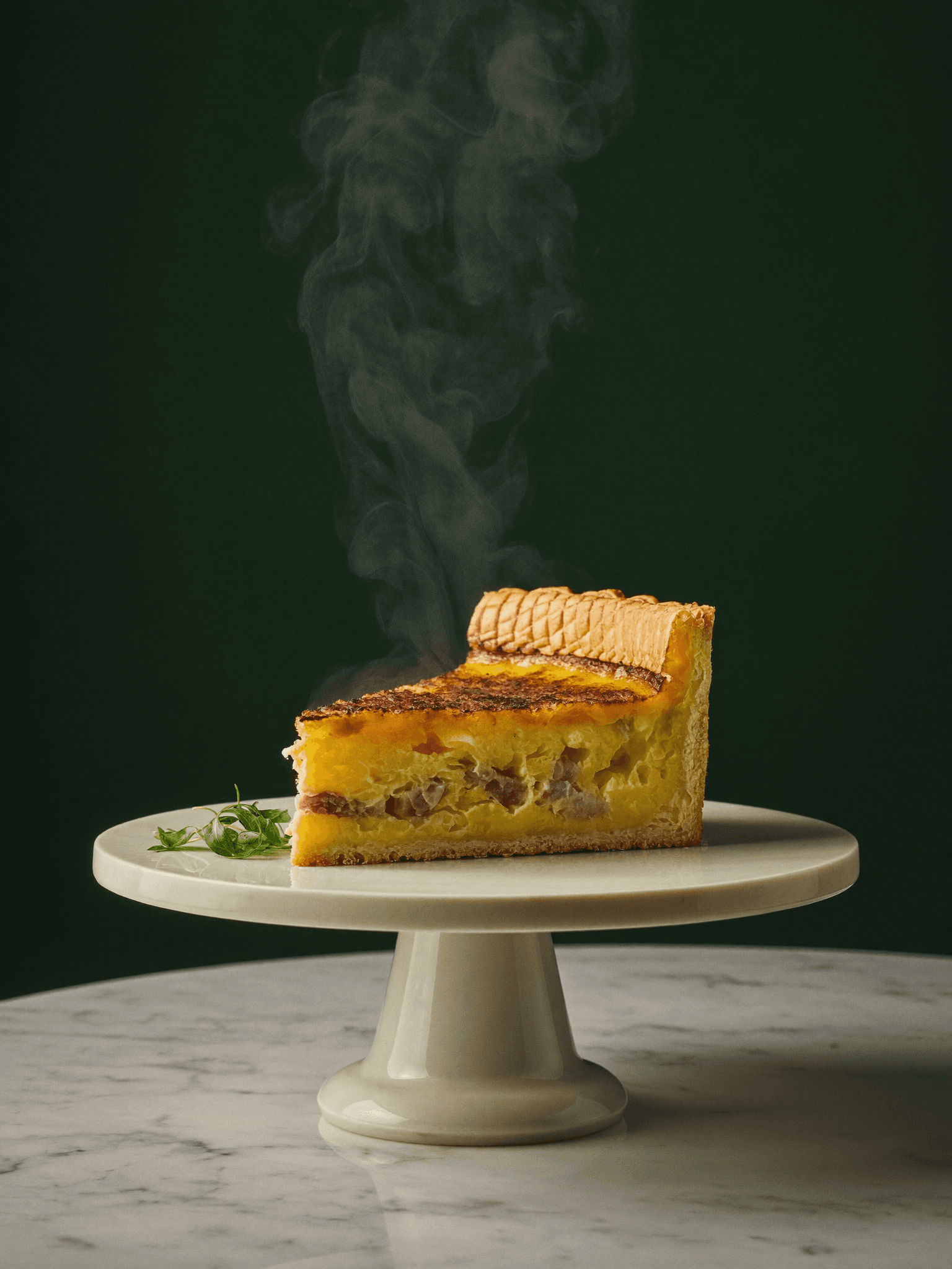 Quiche Lorraine — AI-visualized concept art